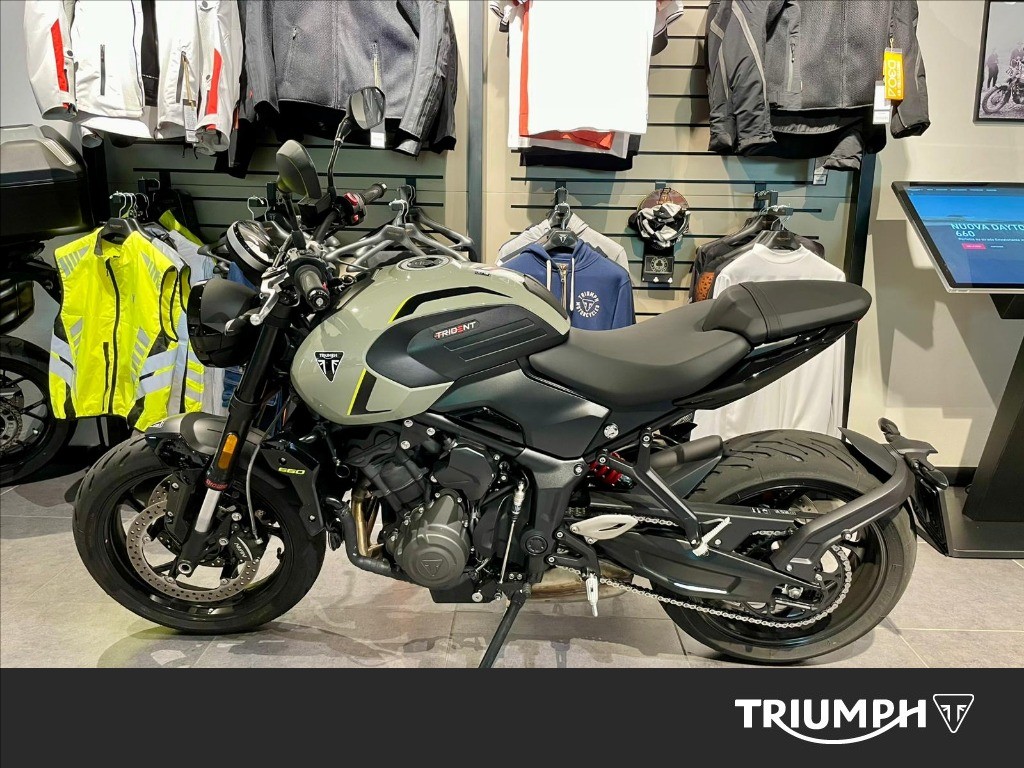 TRIUMPH Trident 660 Stone Grey Abs