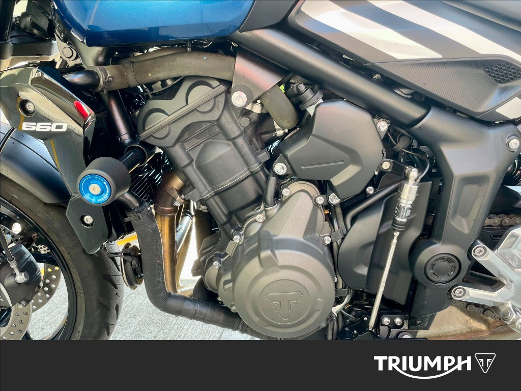TRIUMPH Trident 660 Cobalt Blue / Sapphire Black Abs