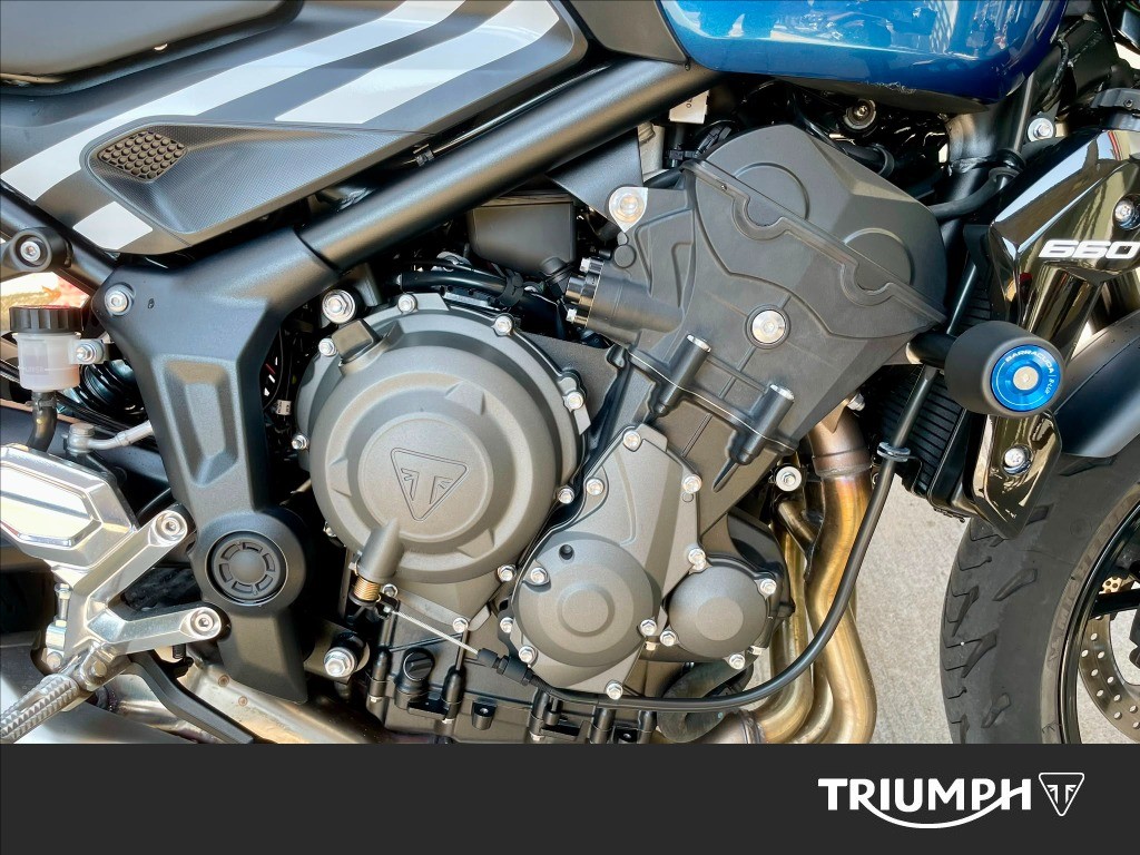 TRIUMPH Trident 660 Cobalt Blue / Sapphire Black Abs