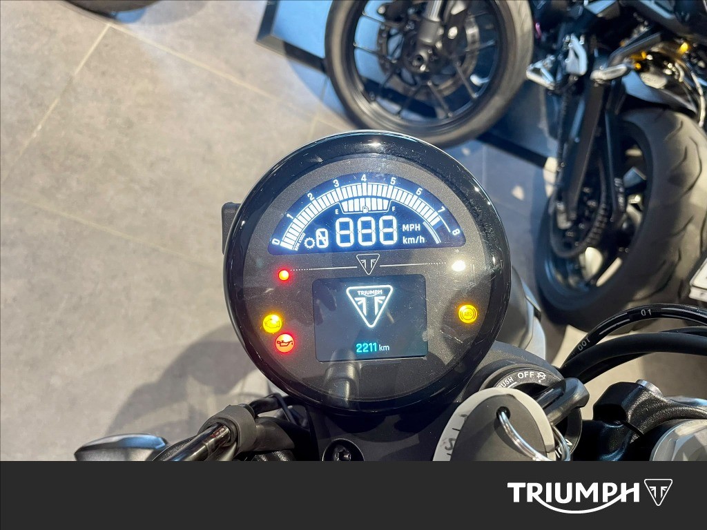TRIUMPH Speed Twin 900 Pure White/Blue/Orange Abs