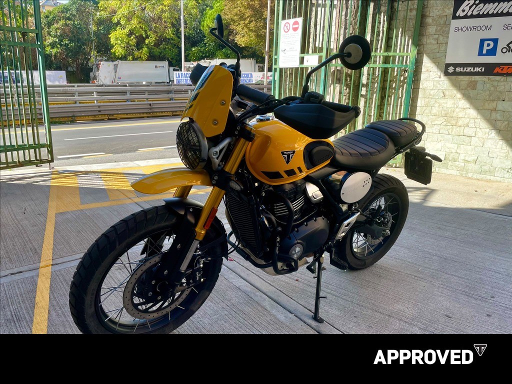 TRIUMPH Scrambler 400 XC Racing Yellow Abs