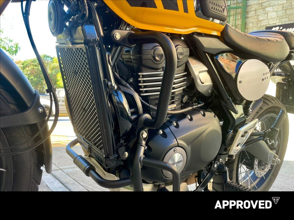 TRIUMPH Scrambler 400 XC Racing Yellow Abs